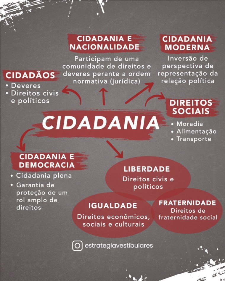 Cidadania Resumos E Mapas Mentais Infinittus