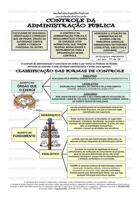 Administra O P Blica Para Concursos Mapas Mentais E Resumos Infinittus