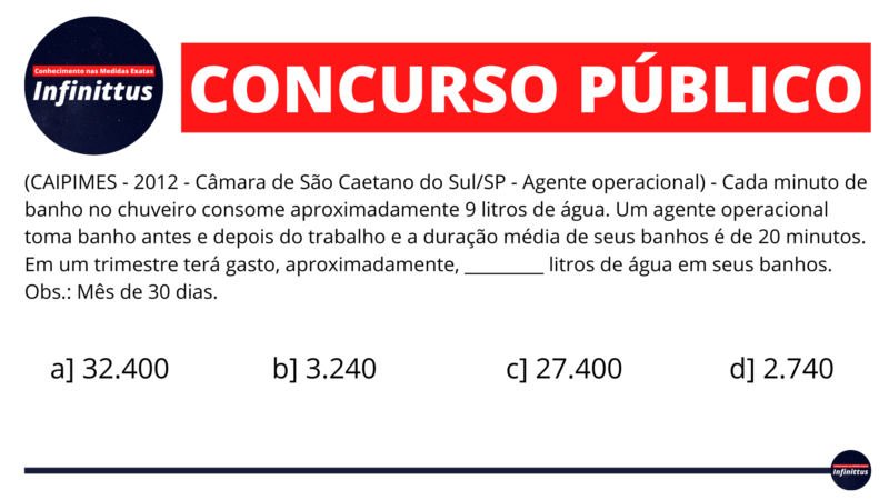 Exercício Resolvido - Concurso Público - Agente Operacional