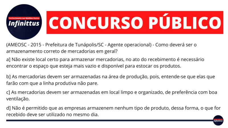 Exercício Resolvido - Concurso Público - Agente Operacional