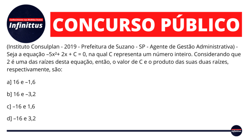 (Instituto Consulplan - 2019 - Prefeitura de Suzano - SP - Agente de Gestão Administrativa)
