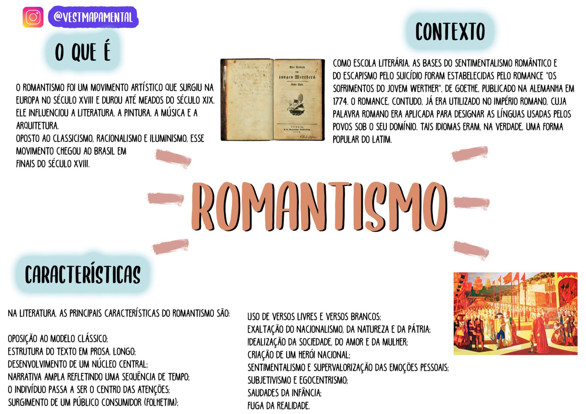 Romantismo [resumos E Mapas Mentais] Infinittus