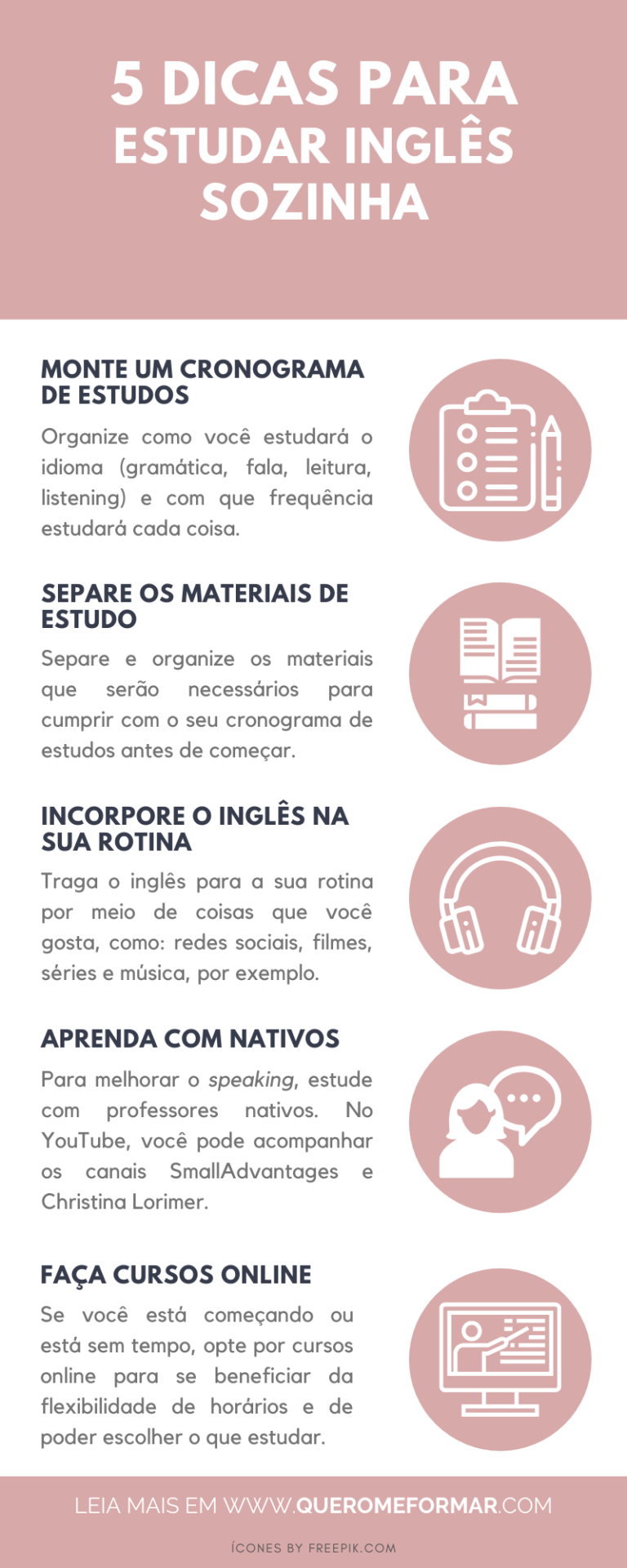 Os melhores roteiros para estudar inglês sozinho - Infinittus